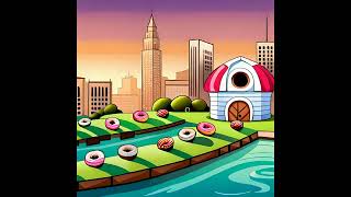 The Great Donut Caper of Dizzy Town - Kid Stories