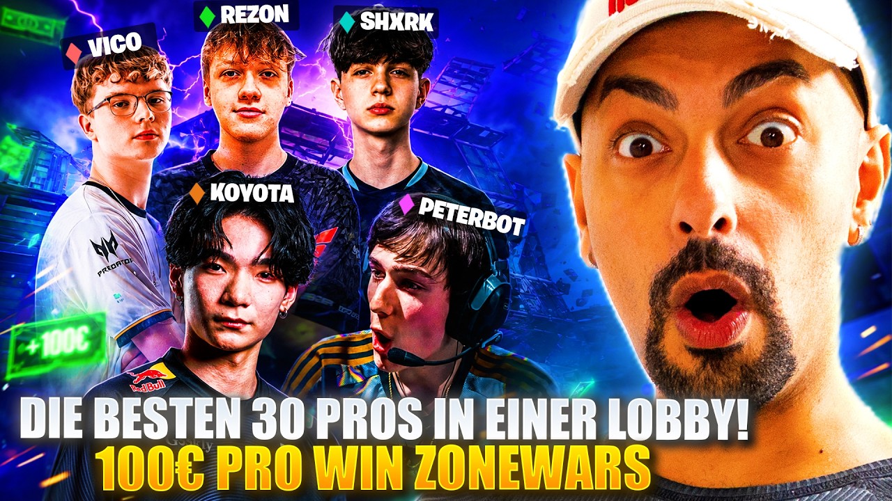 🤯😱PETERBOT, SHXRK & CO. | HEFTIGSTE ZONEWARS LOBBY EVER!