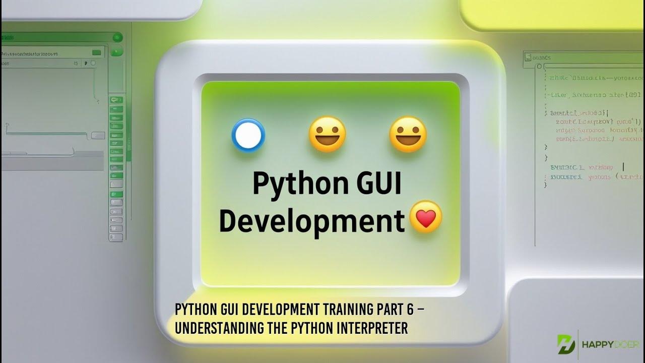 Python GUI (Graphical User Interface Development Training Part 6 ...