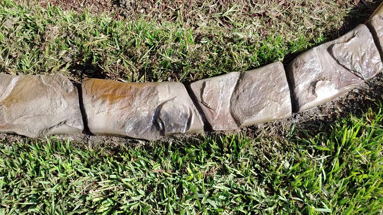 Florida Landscape Curbing in the New England Slate Design