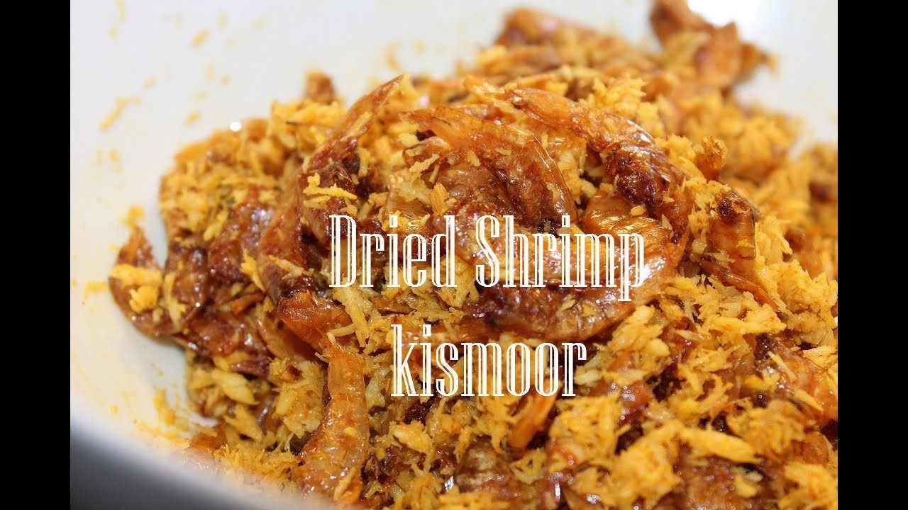 Dried Prawns Recipe Goan Sukhe sungtachi Kismur Dried Shrimp Kismoor Indian Cuisine(Goan