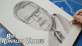 Drawing Tribute Ronaldo Valdez | jesar art