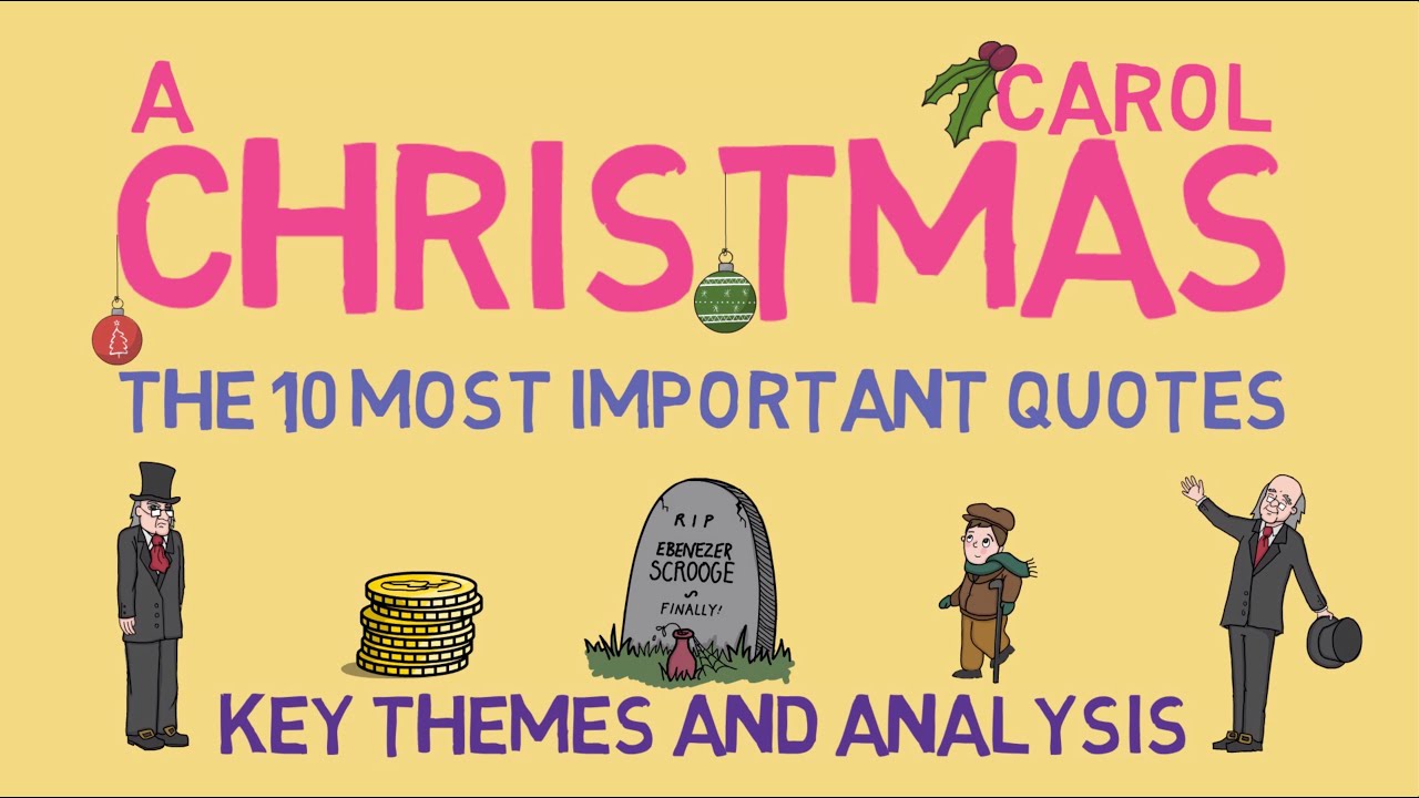 The 10 Most Important Quotes in A Christmas Carol YouTube