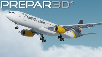 P3Dv4 - AEROSOFT A330 | NEW ORBX GOTHENBURG