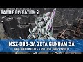 Msz0063a zeta gundam 3a type  basic rated matches  650 cost  gbo2 ver0177