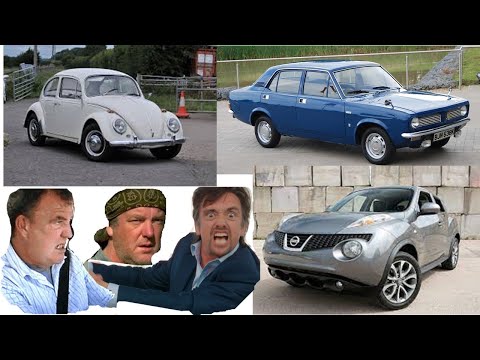 Hammond, Clarkson and May Most Hated Cars Compilation