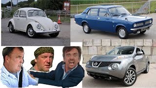 Hammond, Clarkson and May Most Hated Cars Compilation