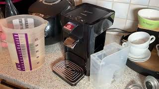 Flushing Before First Use Senseo Quadrante Coffee Pod Machine - Philips Domestic Appliances Hd7865