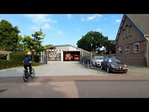 (Opkomst+Uitruk)WTG Uddel, TS Elspeet en OVD met P1 onderweg naar grote bosbrand in Harderwijk