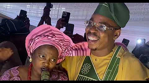 WOLIAGBA DASHES ALAGA 1MILLION NAIRA AS HIS SON DARA OMO WOLIAGBA TIES THE KNOT||