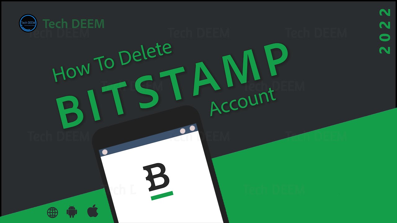deactivate bitstamp account