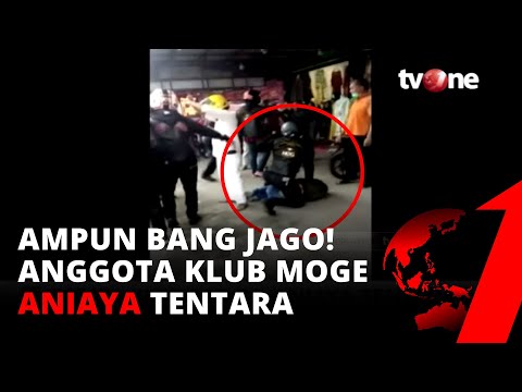 Berani-beraninya! Oknum Klub Moge Asal Bandung Keroyok Anggota TNI | tvOne