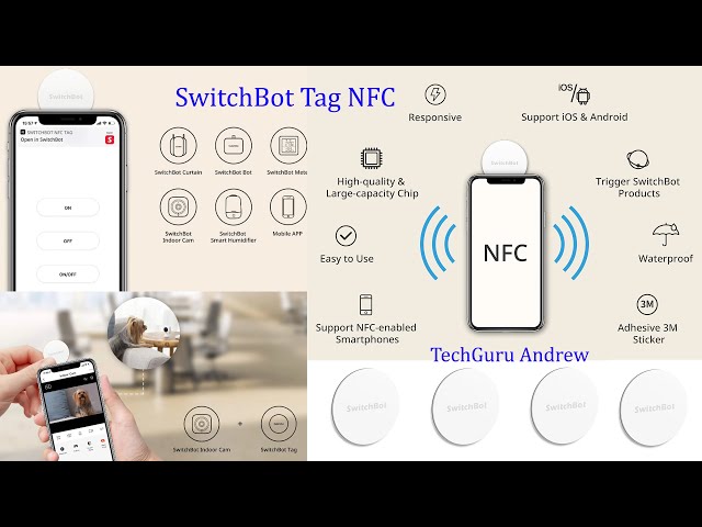 🔴 Etiquetas NFC Switchbot - NFC TAGS - Automatiza todo con NFC 