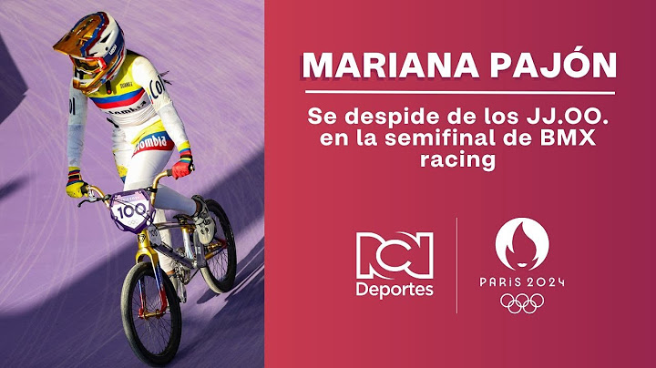 Mariana Pajón se despide de los JJ.OO. en la semifinal de BMX racing en Paris 2024