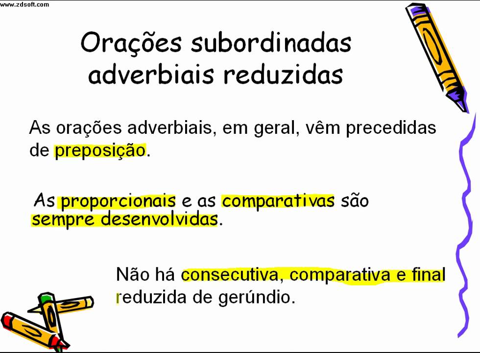 Portugues Orações Reduzidas Parte 2 - YouTube