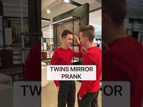 Funny Mirror Prank with Twins / Best of TwinsFromRussia TikTok videos