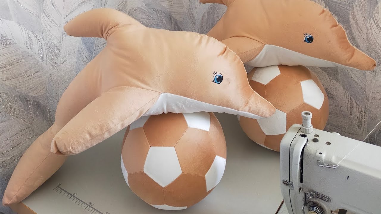 30 минутта дельфин тігіп аламыз💥 тігілуі өте оңай 60см дельфин тігіп үйренеміз💥