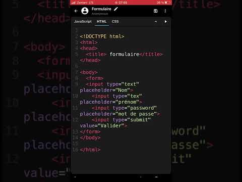 Création d’un login avec mot de passe |facile-code |