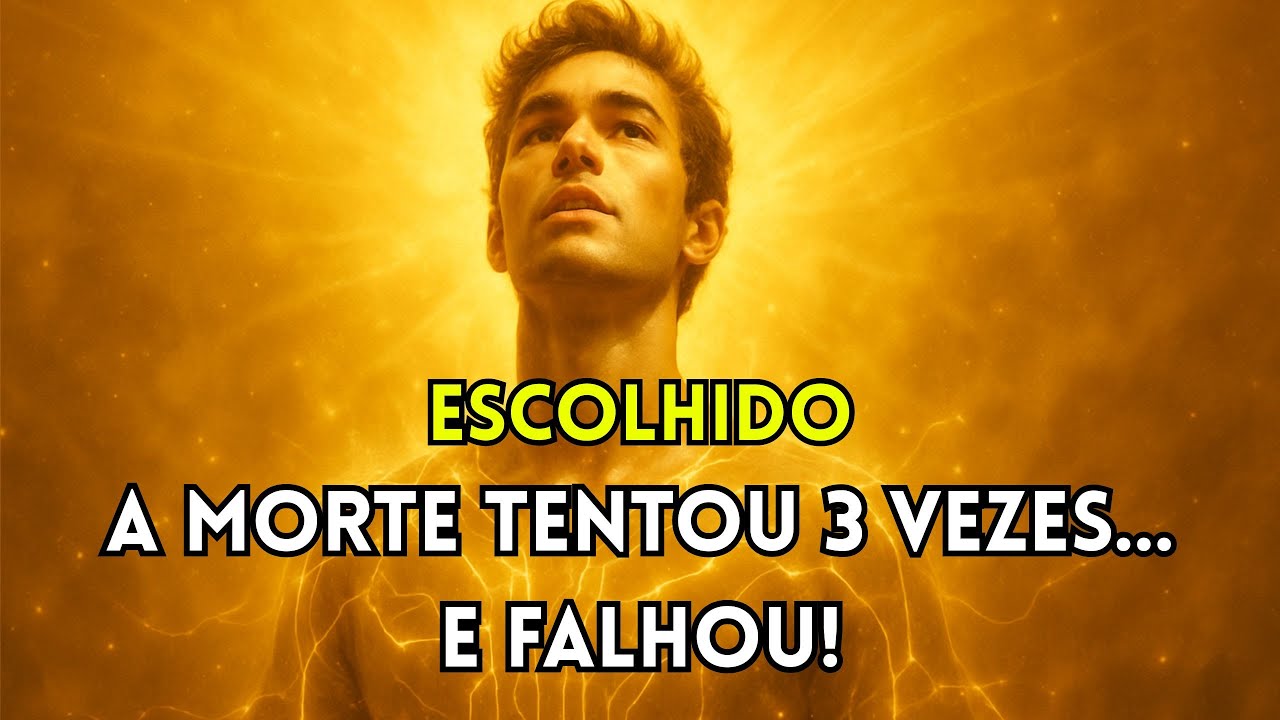 ESCOLHIDO: A morte tentou te pegar 3 vezes… e falhou. Descubra porque você está aqui!