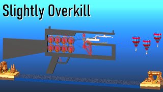 Making a Machine Gun in Poly Bridge 2