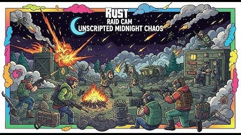 Rust Raid Cam: Unscripted Midnight Chaos