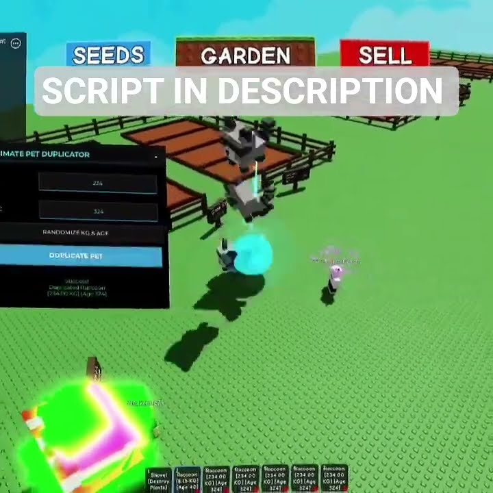 Grow A Garden best op Script #growagardenscript #roblox #robloxmemes #robloxedit