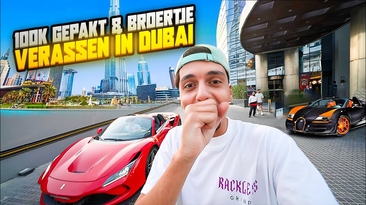 HOE IK €100.000 HEB GEMAAKT en Broertje Verrassen in DUBAI! 😱💸