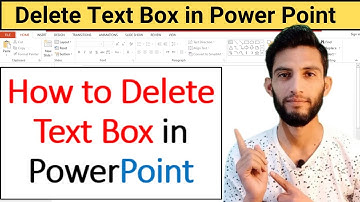 How to delete text box in powerpoint | Power point ma text box kaise delete karen