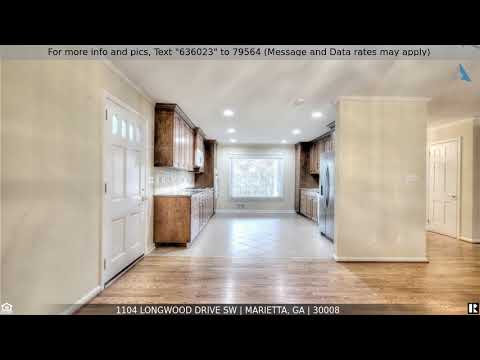 1104 Longwood Drive SW, Marietta, GA home video tour