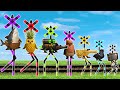 【踏切アニメ】豪華な合体LED信号機まとめ♪世界のふみきりカンカン特集🚑🚂🚌Railroad Crossing and train railway level crossover