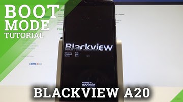 How to Enter Boot Mode on BLACKVIEW A20 - Bootloader Mode
