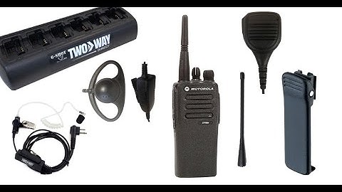 Motorola CP200D Accessories | Two Way Direct