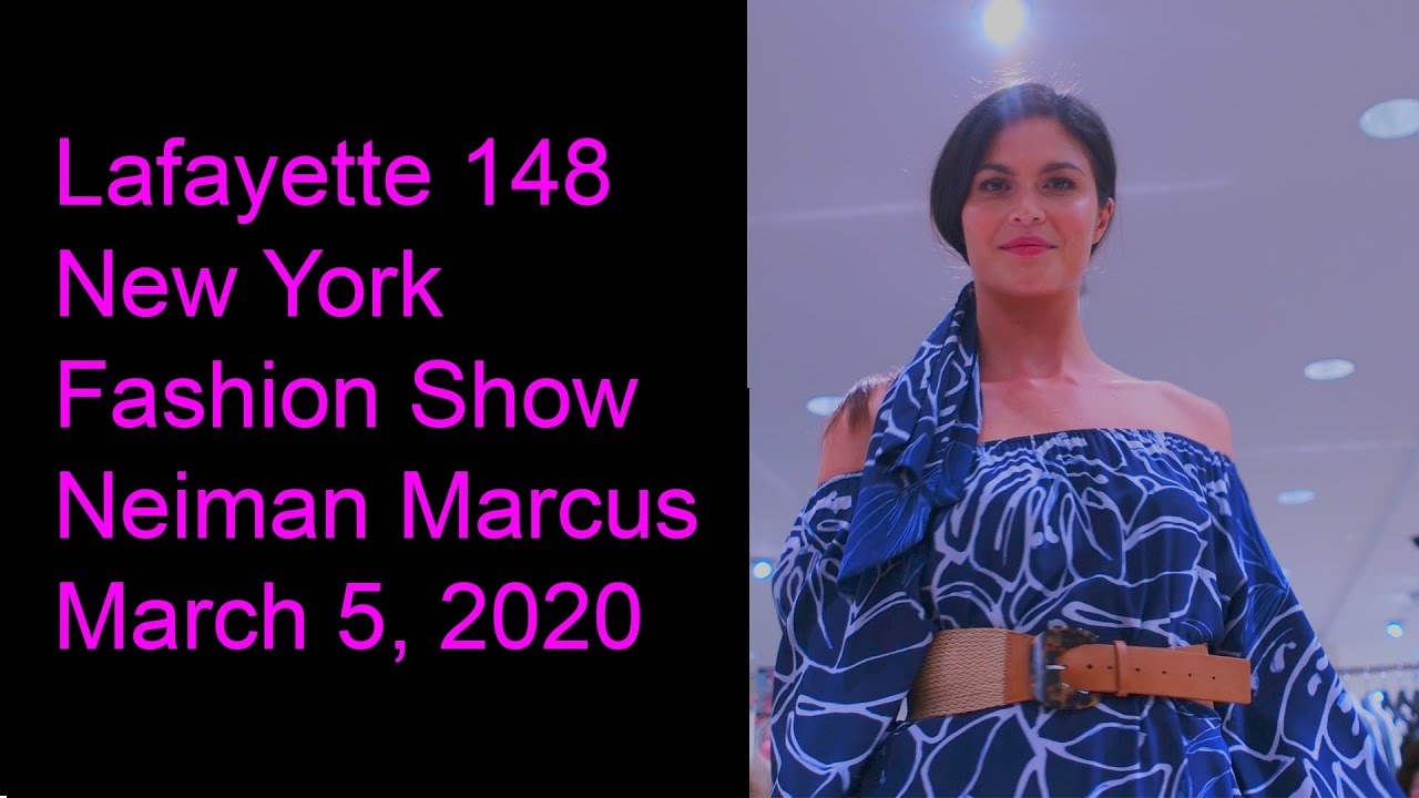 Lafayette 148 New York Fashion Show March 5, 2020 YouTube