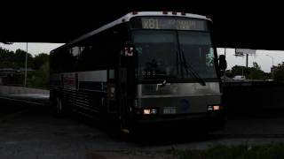 1998 MCI 102-DLW3SS #1866 QM10 recording plus takeoff @ 63rd Drive and Queens Boulevard!