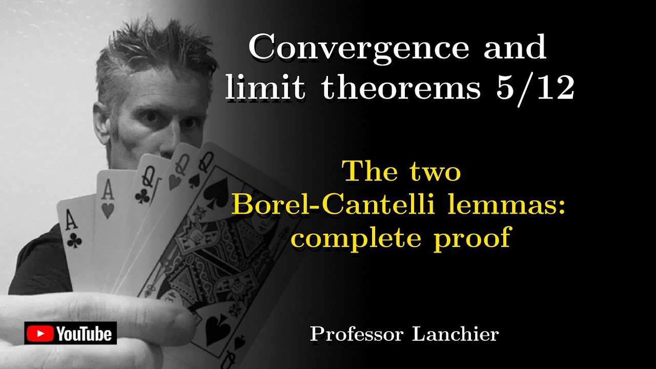 09-05. Convergence and limit theorems - The two Borel-Cantelli lemmas: complete proof.
