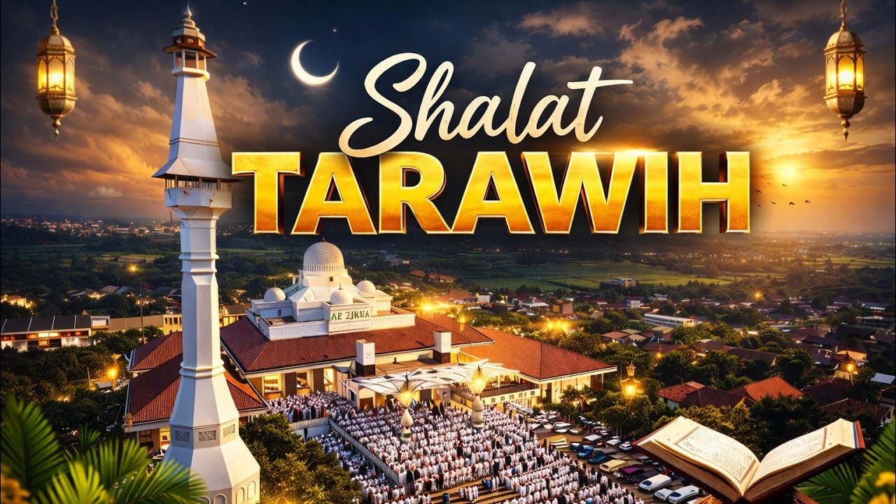 SHALAT TERAWEH AZ ZIKRA MOSQUE 🇮🇩