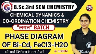 |L27| Phase diagram of Bi-Cd FeCl3-H2O | Chemical Dynam... | Doovi