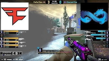 FaZe vs Eternal Fire Highlights /  at PGL Major Antwerp 2022 Europe RMR A