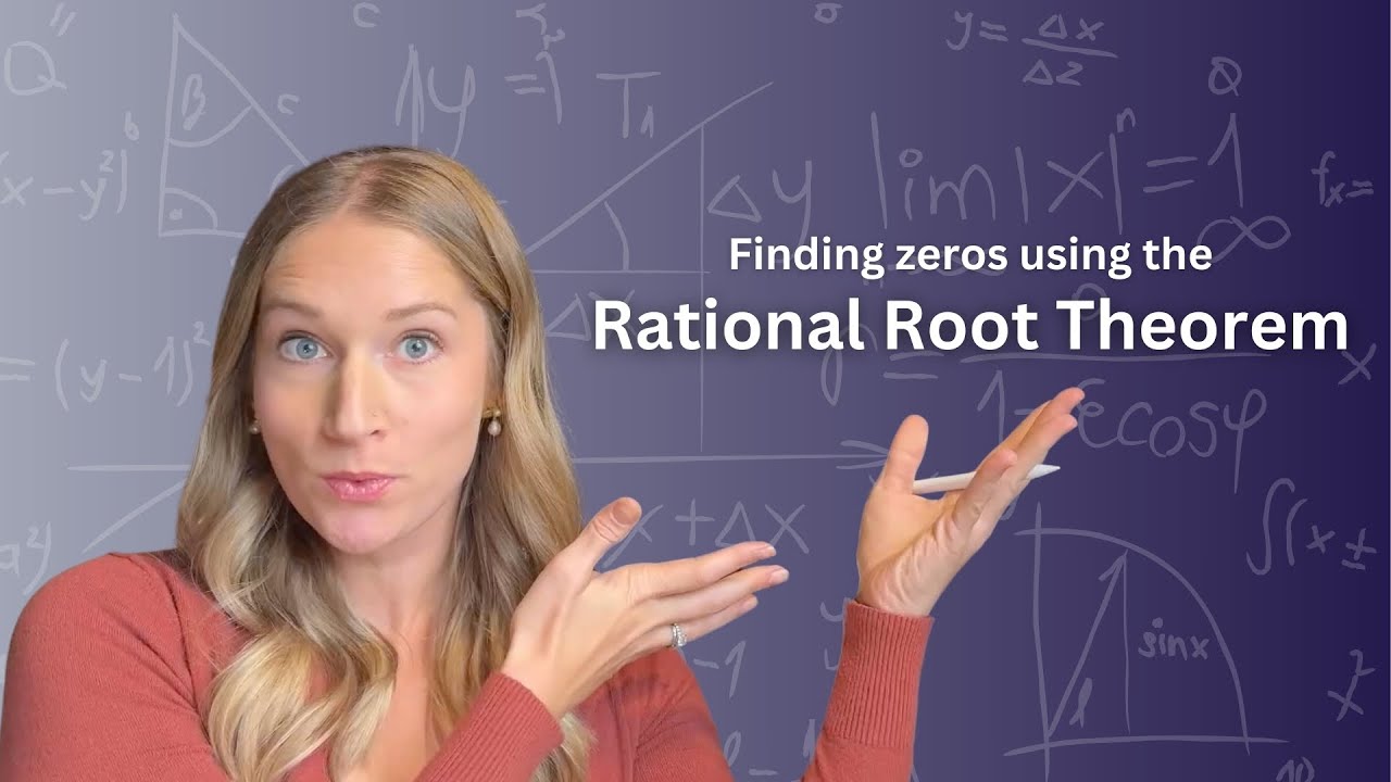 Finding Zeros of Polynomials Using the Rational Root Theorem - YouTube