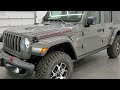 2021 JEEP WRANGLER RUBICON ECODIESEL STING GRAY IN DEPTH WALK AROUND REVIEW