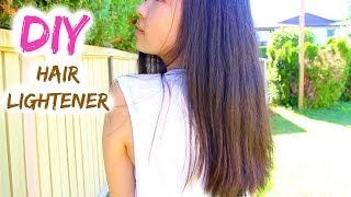 DIY: Natural Hair Lightener