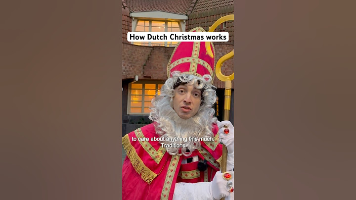 How Dutch Christmas works 🥕 #christmastradition #dutch #kerst ##sinterklaas #expatlife
