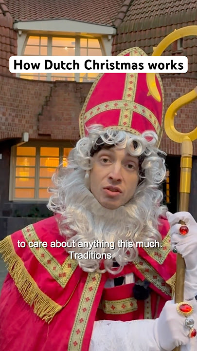 How Dutch Christmas works 🥕 #christmastradition #dutch #kerst ##sinterklaas #expatlife