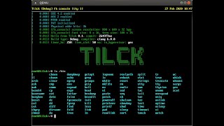 Tilck: a quick run-through its features today (Jul 2020)