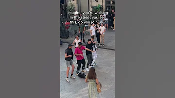 IMAGINE You Re Walking And You See This Guys Do You JOIN Them 