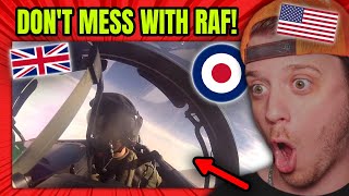 How RAF Jets Would Shoot Down Hostile Aircraft (American Reacts)