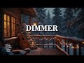 Peaceful Winter Acoustic Guitar ~ Outdoor Calm Night Music for Deep Sleep & Gentle Relaxation
