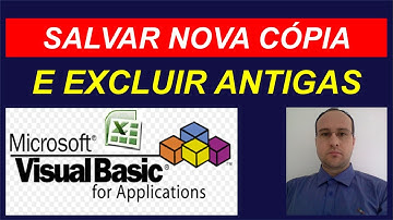 Salvar CÓPIA (BACKUP) de Planilha Excel AUTOMATICAMENTE ao Fechar Arquivo via Códigos VBA
