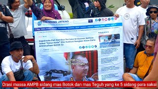 Download Lagu Orasi massa AMPB di Pengadilan Negeri Pati ada spanduk kapolresta Pati  MP3