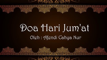 Doa Hari Jumat